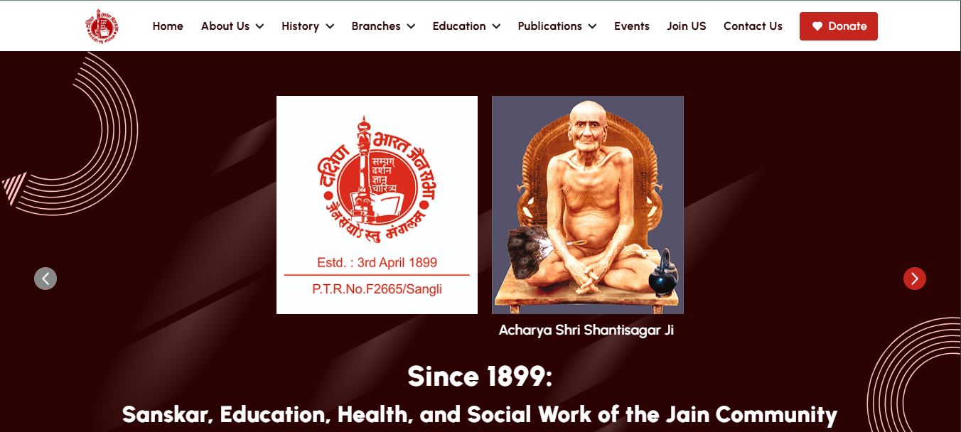 JainSabha Web Application